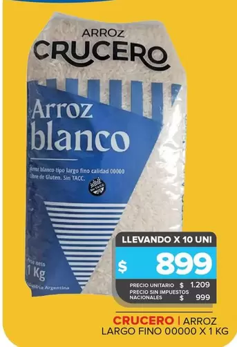 Crucero - Arroz Blanco