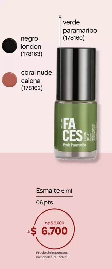 Negro - Esmalte 6 ml (178160)