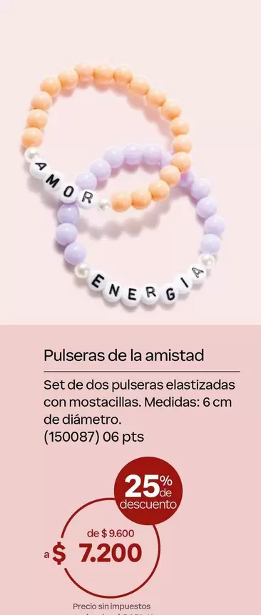 Amor - Pulseras de la amistad (150087)
