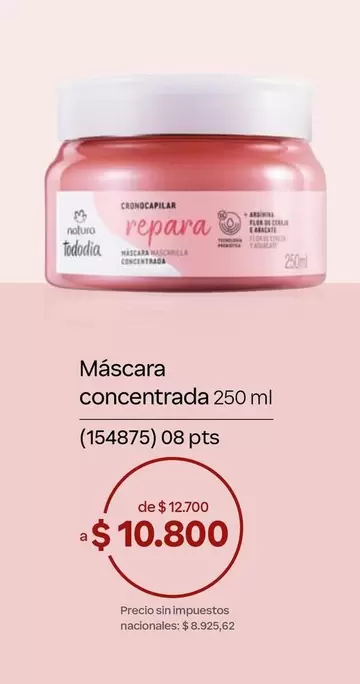 Sedal - Máscara concentrada