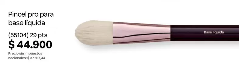 Pro - Pincel pro para base liquida (55104)