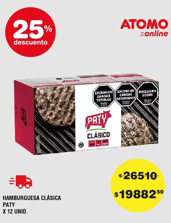 Paty - Hamburguesa Clásica