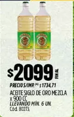 Siglo de Oro - ACEITE SIGLO DE ORO MEZCLA