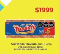 Traviata - Galletitas
