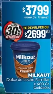 Milkaut - Dulce de Leche Clásico