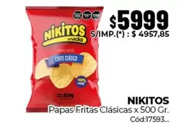Nikitos - Papas Fritas Clásicas