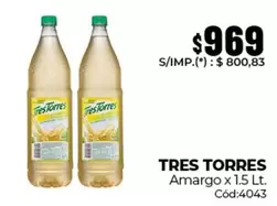 Tres Torres - Amargo