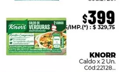 Knorr - Caldo x 2 Un.