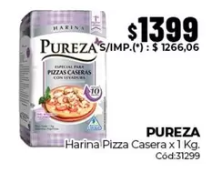Pureza - Harina Pizza Casera x 1 Kg.