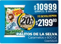X$ - PALITOS DE LA SELVA