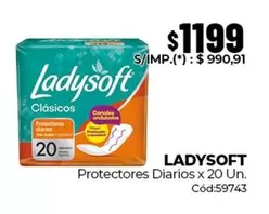 Ladysoft - Protectores Diarios
