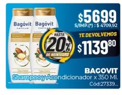 Bagovit - Shampoo y Acondicionador