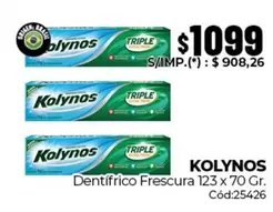 Kolynos - Dentifrico Frescura