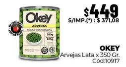 Okey - Arvejas Lata