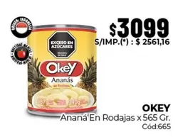 Okey - Ananá En Rodajas