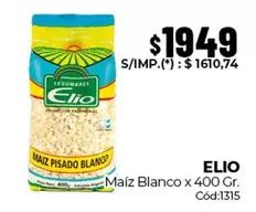 Elio - Maíz Pisado Blanco