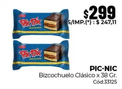 Pic-Nic - Bizcochuelo Clásico