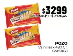 Pozo - Vainillas