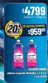 Querubin - Jabón Líquido Botella