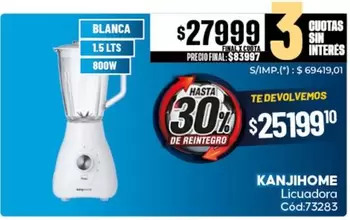 Blanca - Licuadora Cód:73283