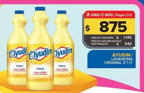 Ayudin - Lavandina Original