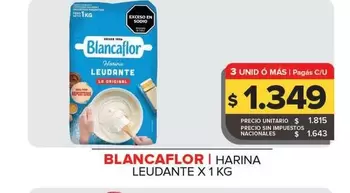 Blancaflor - Harina Leudante