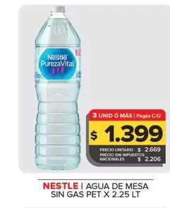 Nestlé - Agua De Mesa Sin Gas