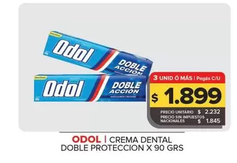 Odol - Crema Dental Doble Proteccion