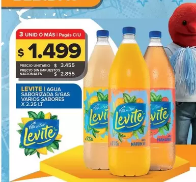 Levité - Agua Saborizada S/Gas