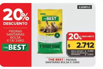 The Best - Piedras Sanitarias Bolsa