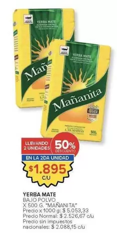 Mañanita - YERBA MATE
