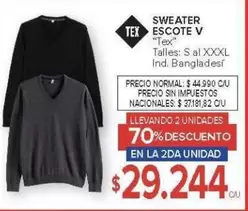SWEATER ESCOTE V