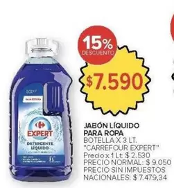 Carrefour - Jabón Líquido Para Ropa