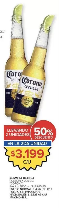 Corona - CERVEZA BLANCA