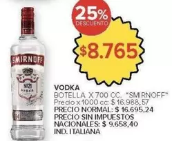 Smirnoff - VODKA