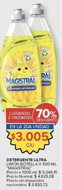 Magistral - DETERGENTE ULTRA LIMON