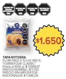 X$ - TAPA ROTISERA