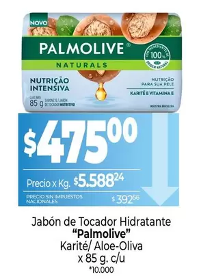 Palmolive - Jabón de Tocador Hidratante