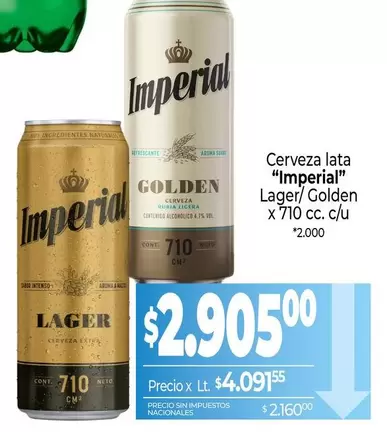 Imperial - Lager/ Golden