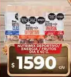 Dia - NUTRIMIX DEPORTIVO/ ENERGIA FRUTOS