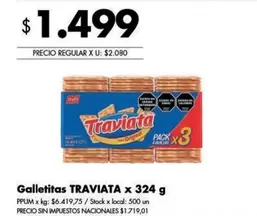 Traviata - Galletitas