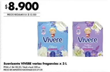 Vivere - Suavizante
