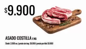 ASADO COSTILLA x KG