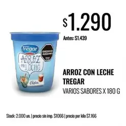 Tregar - ARROZ CON LECHE