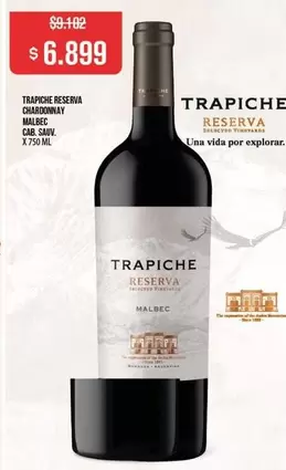 Trapiche - TRAPICHE RESERVA CHARDONNAY MALBEC CAB. SAUV. X 750 ML