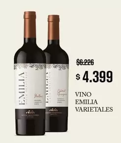 Emilia - VINO EMILIA VARIETALES