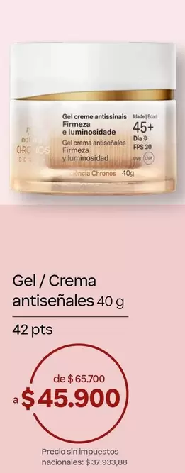Dia - Gel / Crema antiseñales