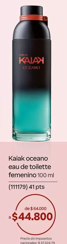Natura - KAIΑΚ OCEANO eau de toilette femenino 100 ml