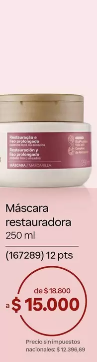 Máscara restauradora