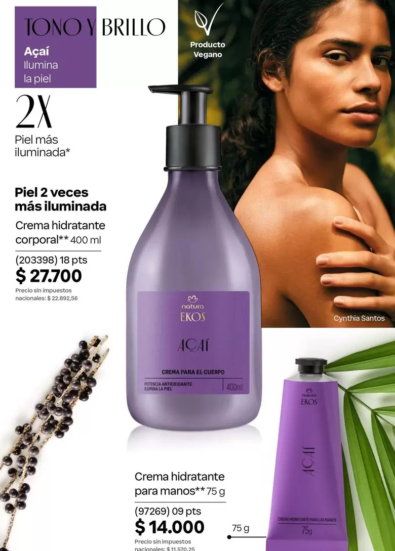 Natura - Creme Hidratante Corporal